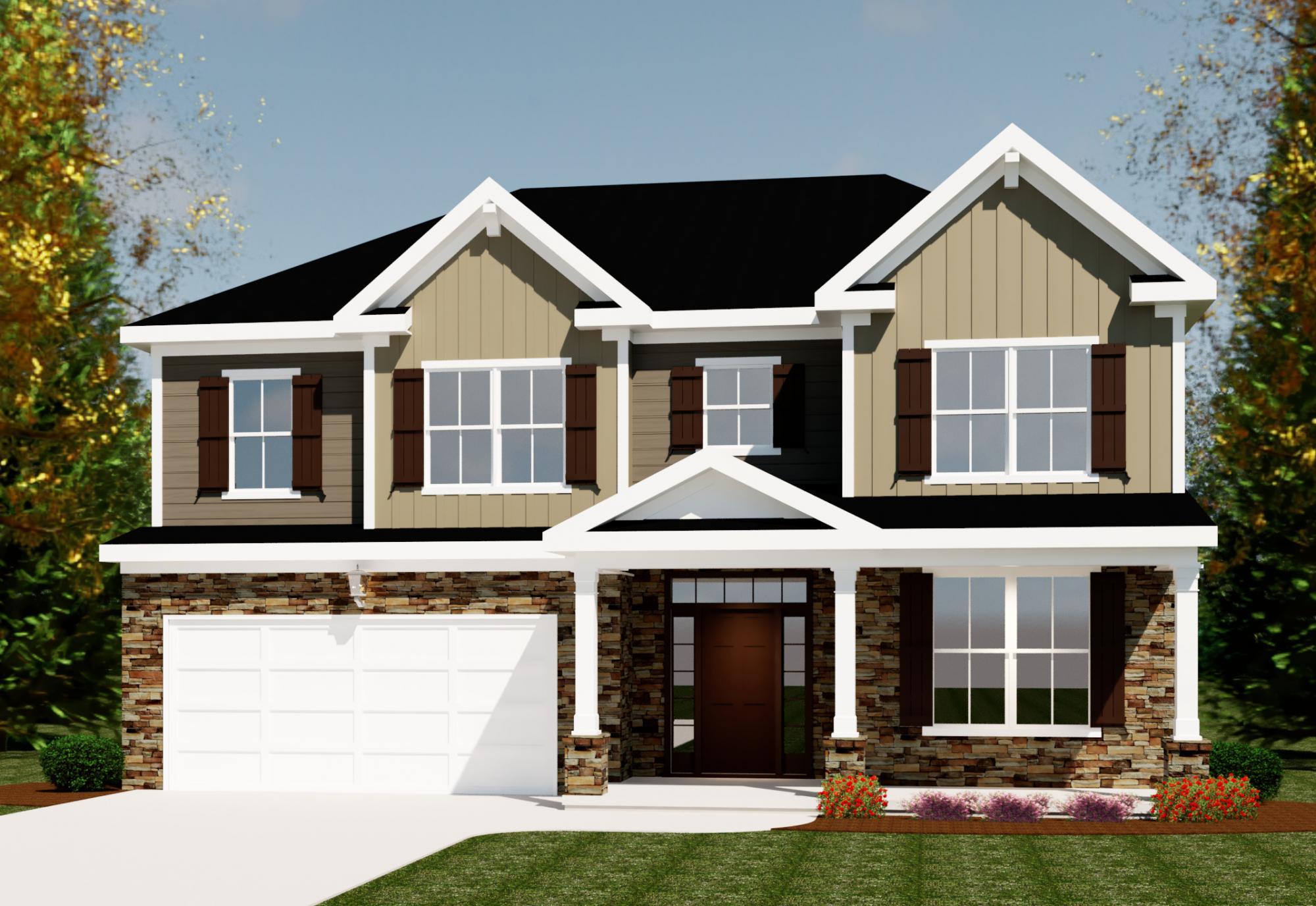 Crawford Creek por Ivey Residential en Augusta Georgia