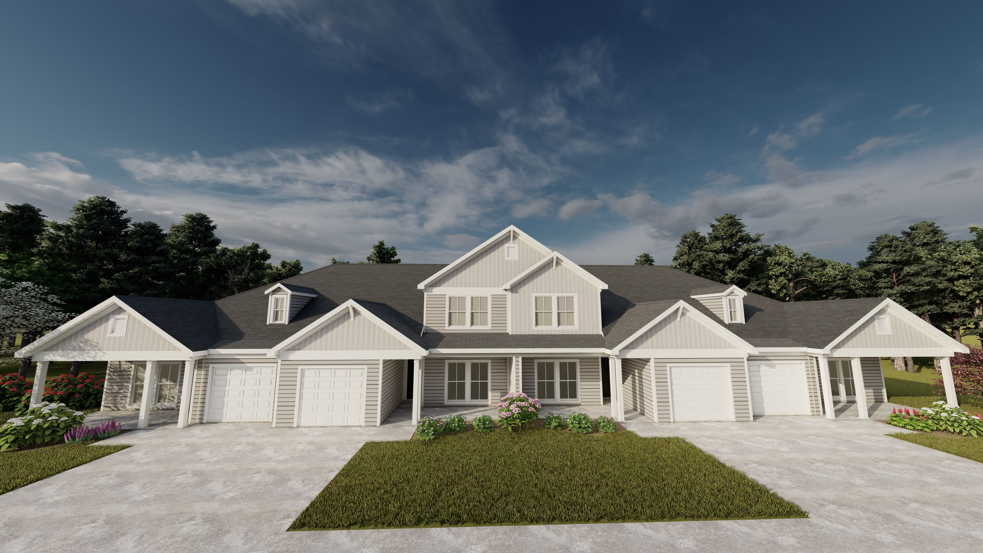 Macon 2-Bedroom - Forrest Bluff Townhomes: North Augusta, Georgia - Ivey Residential