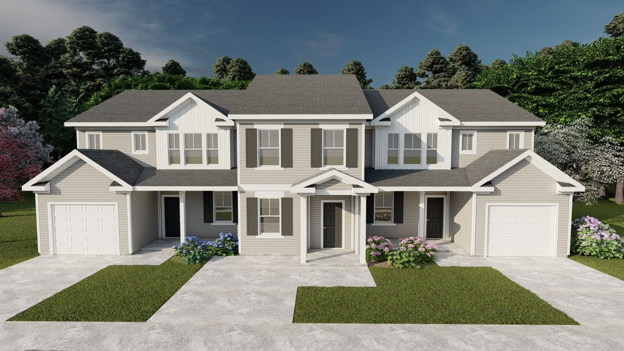 Athens 3-Bedroom - Forrest Bluff Townhomes: North Augusta, Georgia - Ivey Residential