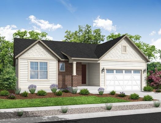 1700 Garden - Dry Creek Highlands Collection: West Jordan, Utah - Ivory Homes