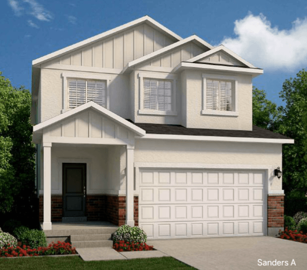 Sanders - Overland Cottages Village 2: Eagle Mountain, Utah - Ivory Homes