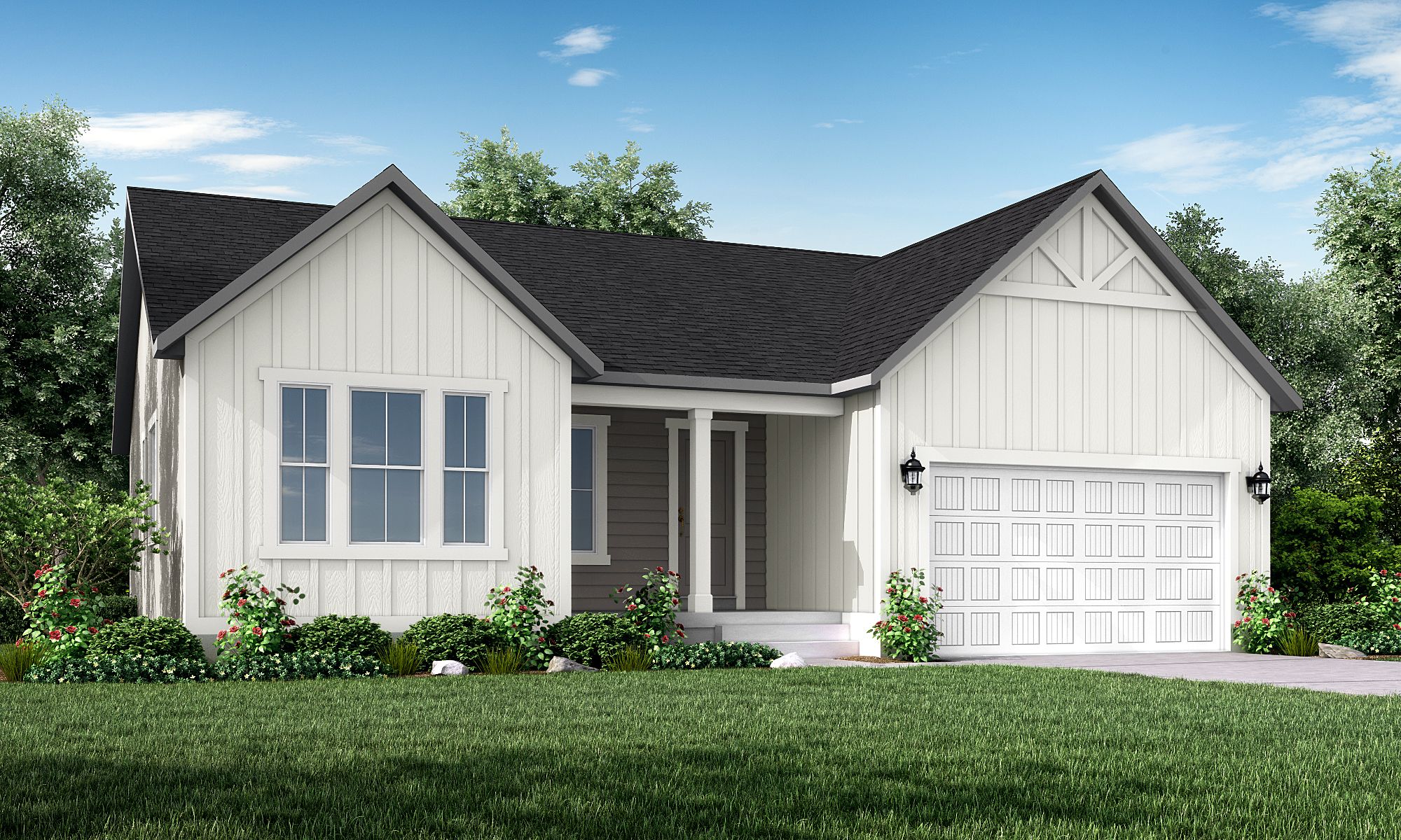 1550 Farmhouse - Overland Collection Village 2: Eagle Mountain, Utah - Ivory Homes