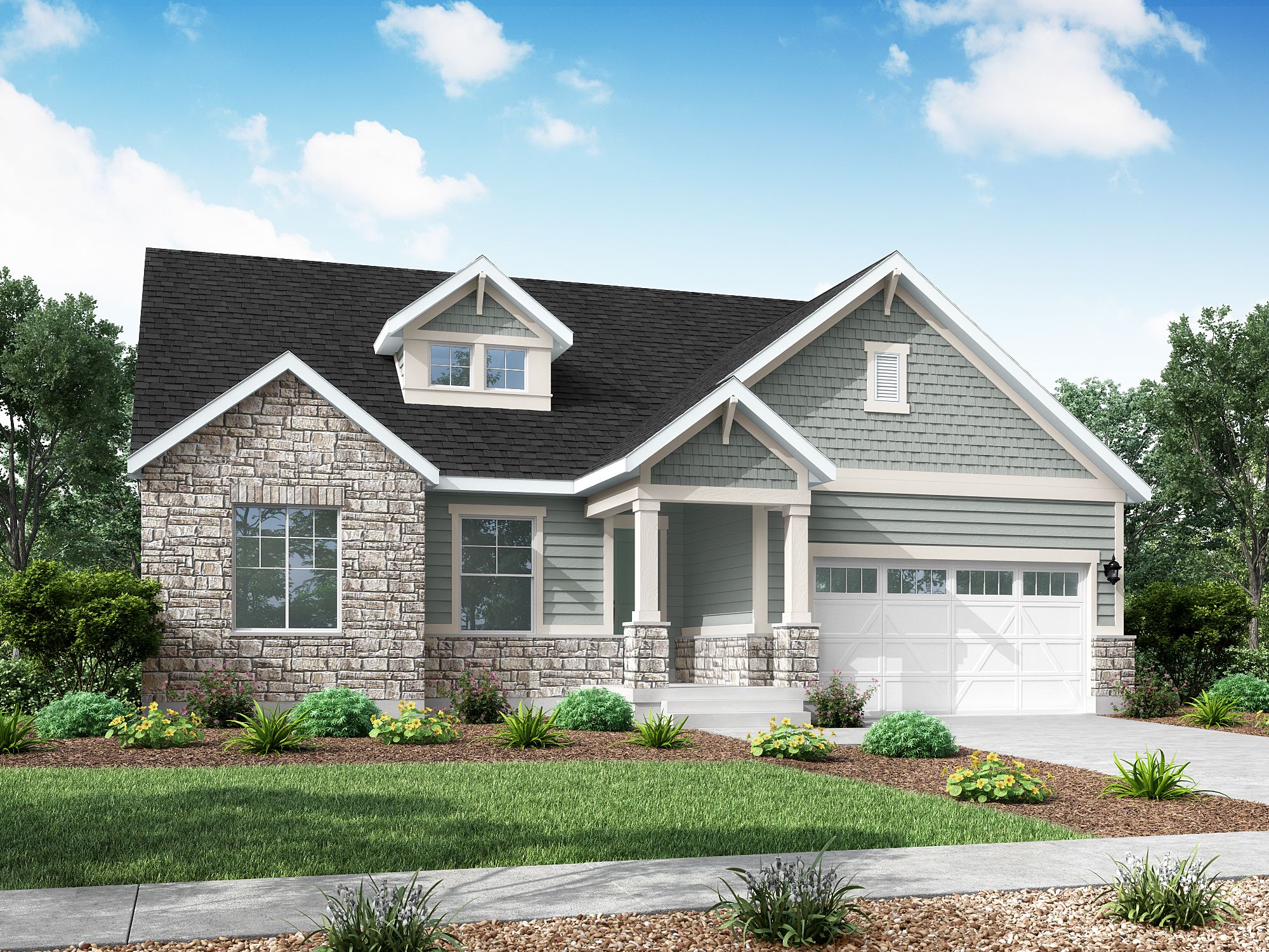 Big Cottonwood - Overland Gardens: Eagle Mountain, Utah - Ivory Homes