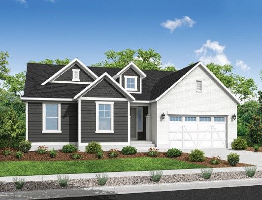 1825 Garden - Dry Creek Highlands Collection: West Jordan, Utah - Ivory Homes