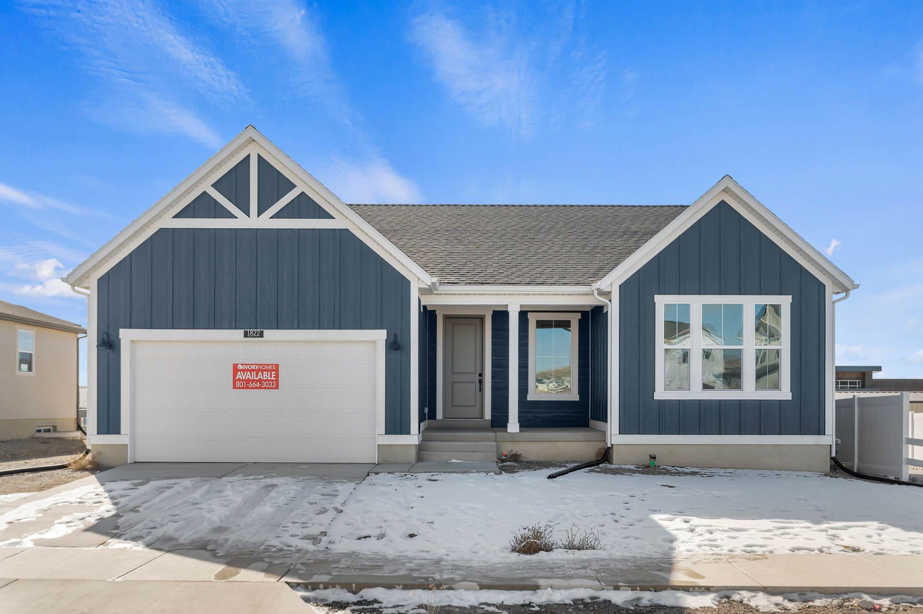 1550 Farmhouse - Overland Collection Village 2: Eagle Mountain, Utah - Ivory Homes