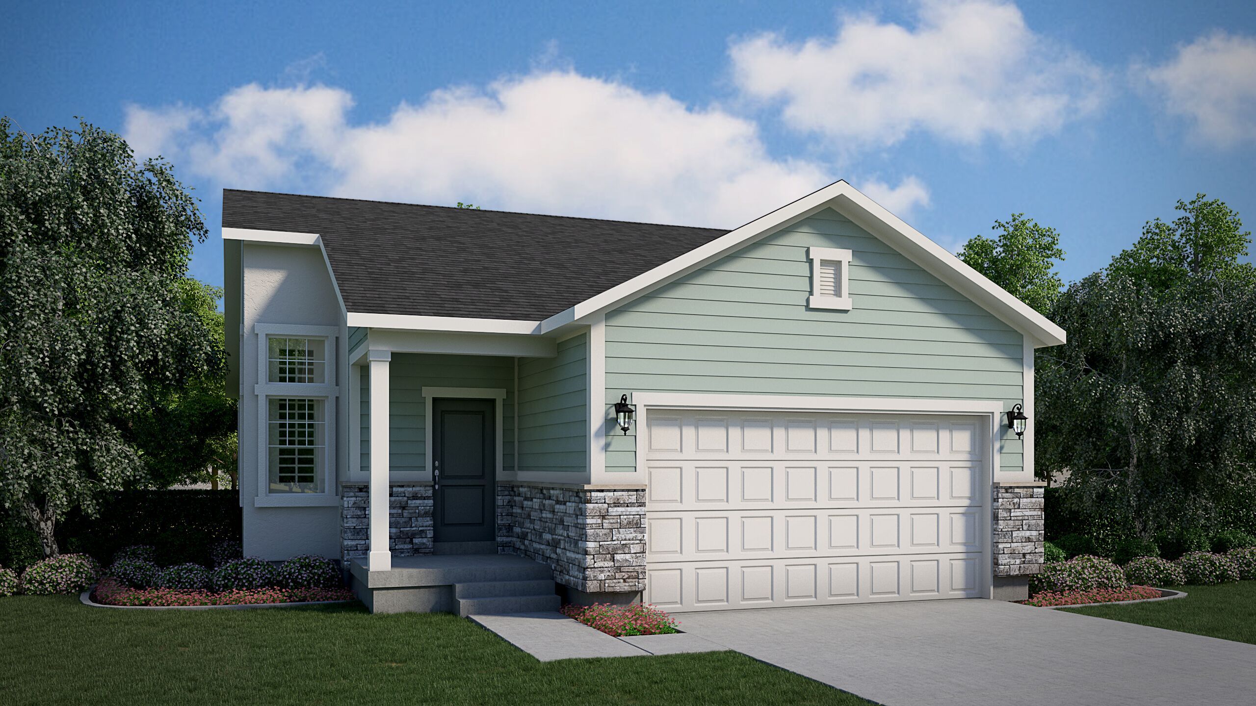 Egan - Overland Cottages Village 2: Eagle Mountain, Utah - Ivory Homes