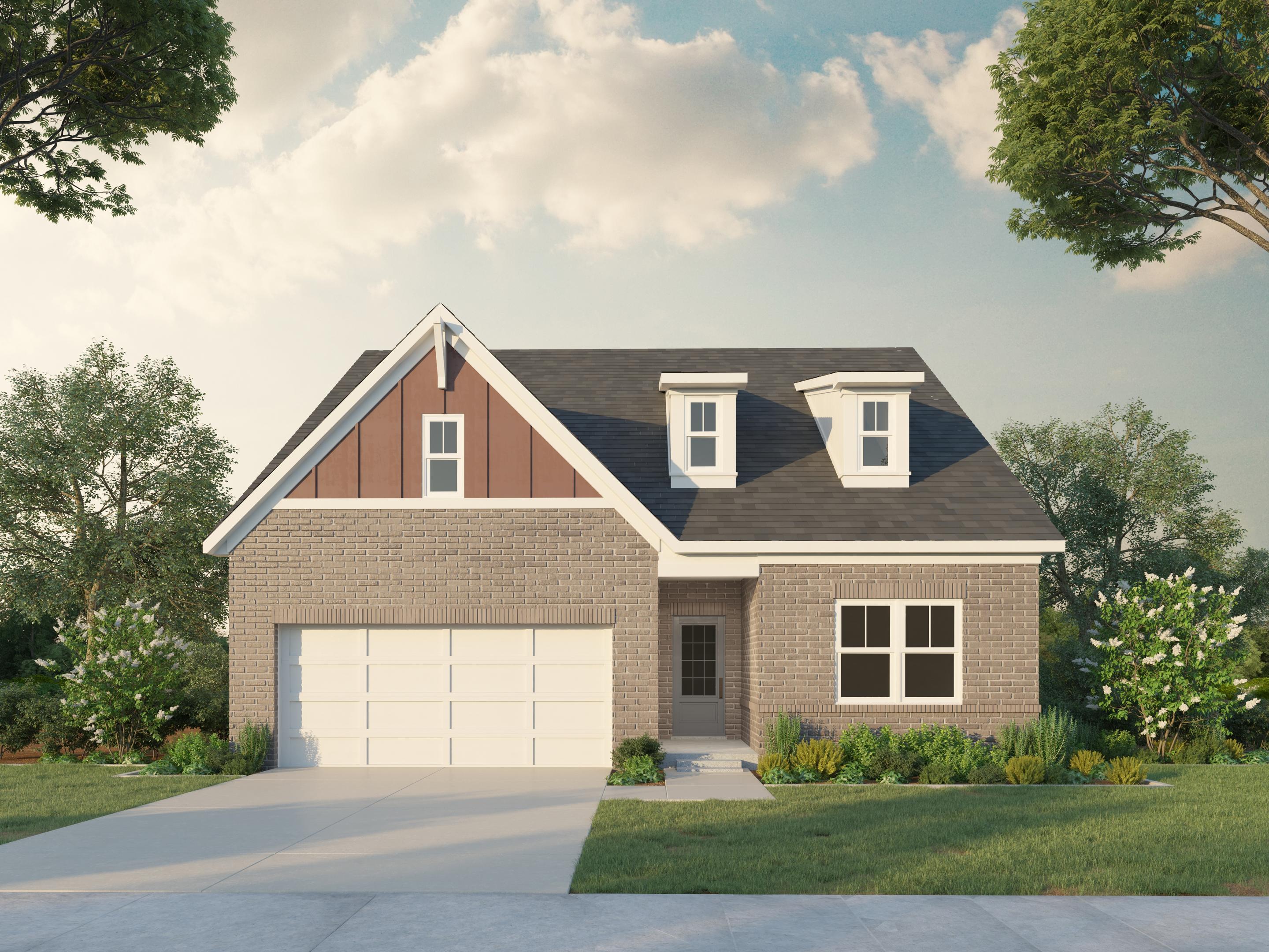 Farmhouse - 2 Car Garage