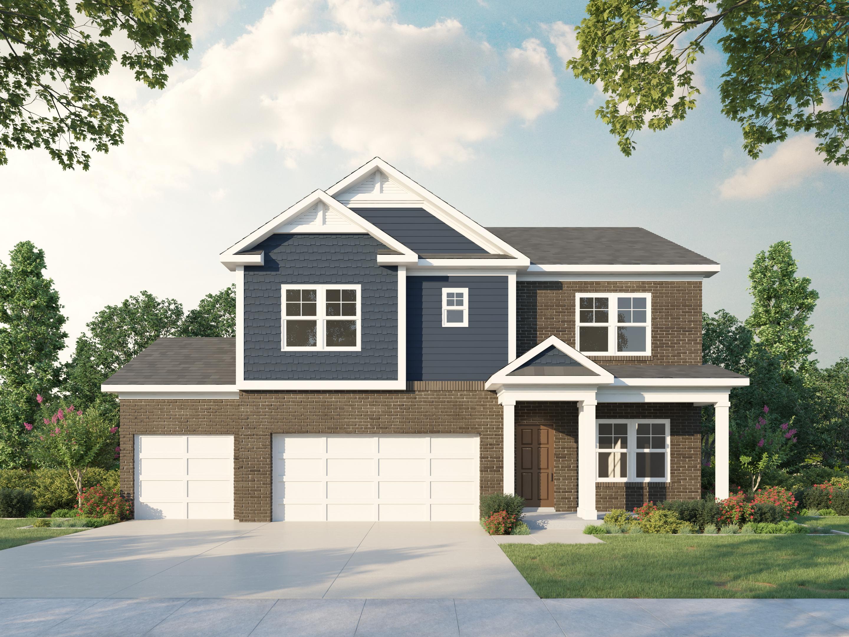 Farmhouse - 3 Car Garage