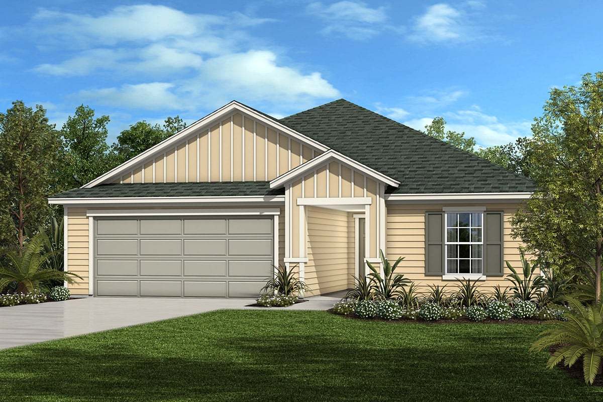 Plan 2003 Modeled - Bellbrooke: Jacksonville, Florida - KB Home