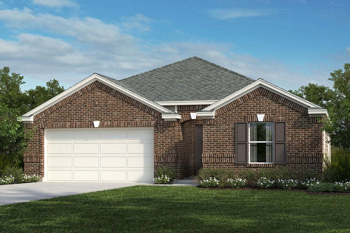 Plan 2003 Modeled - Sagecrest Preserve: Conroe, Texas - KB Home