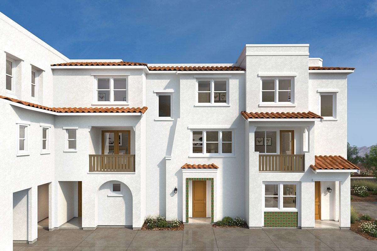 Plan 1725 End Unit - Veranda: Fremont, California - KB Home