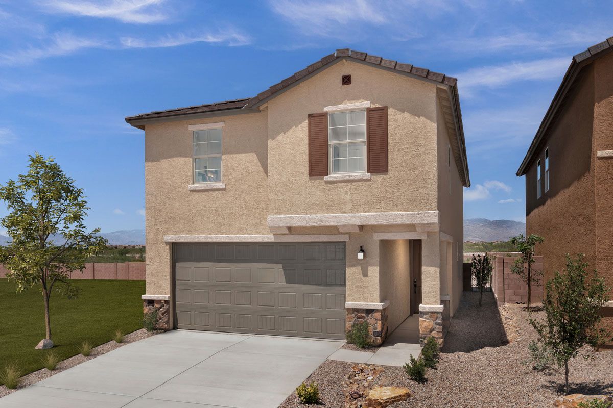 Plan 2037 Modeled - Founders Ridge: Vail, Arizona - KB Home