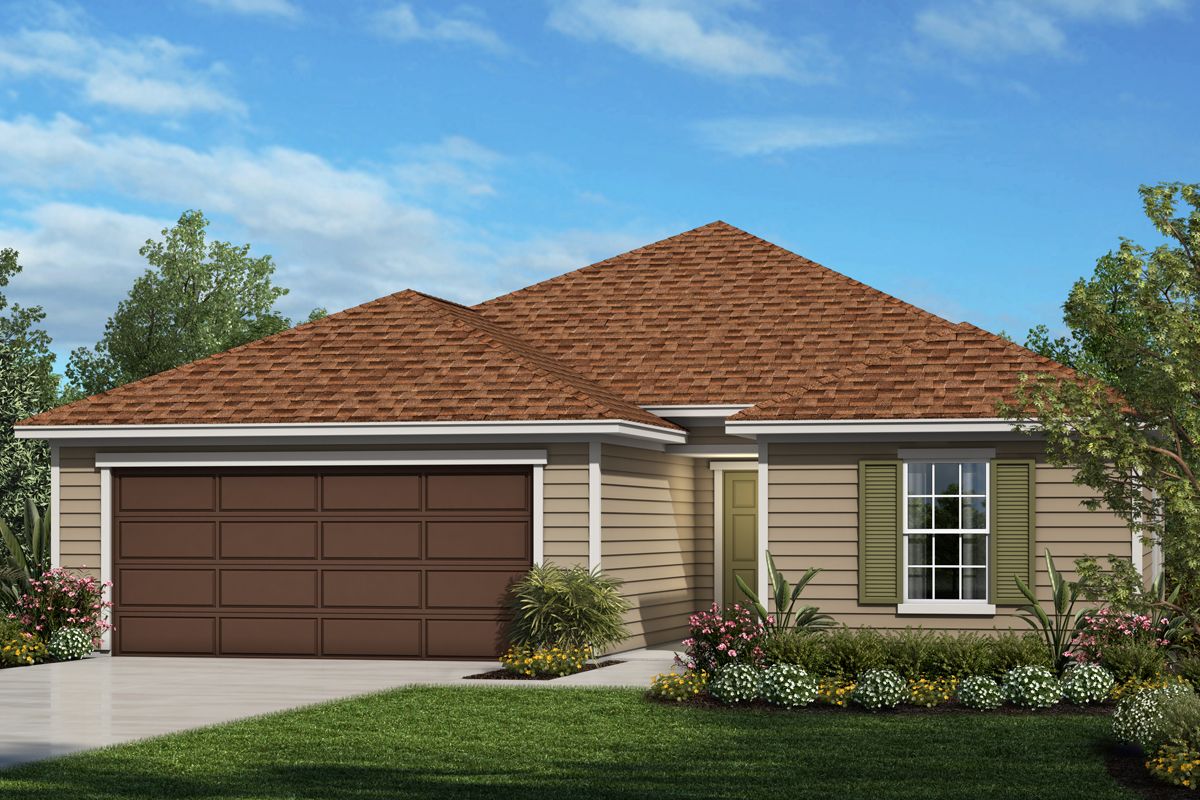 Plan 1707 - Beach Park Village: Flagler Beach, Florida - KB Home