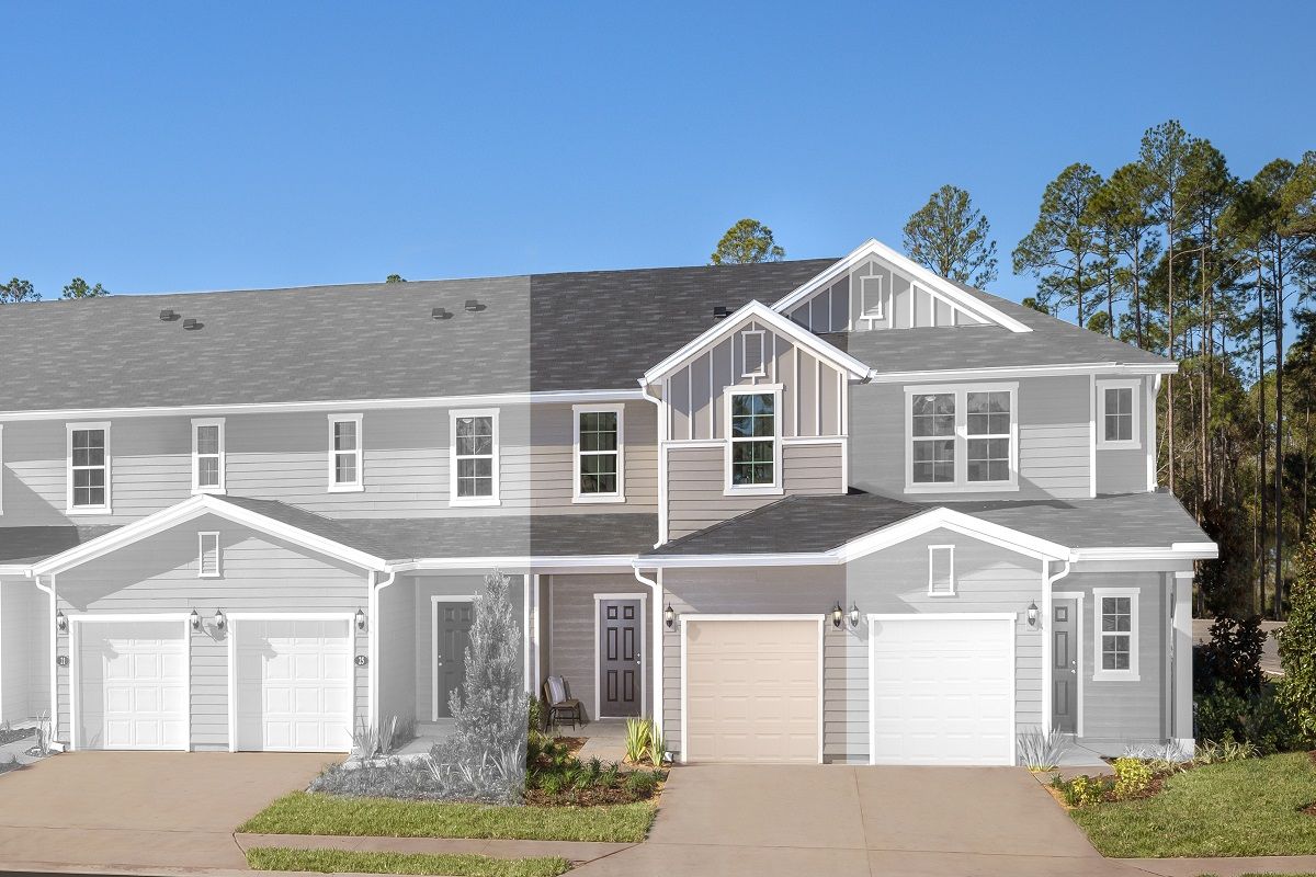 Plan 1354 Modeled - Orchard Park Townhomes: Saint Augustine, Florida - KB Home
