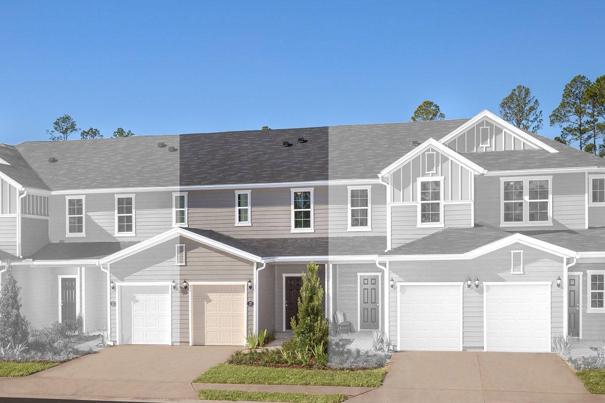 Plan 1259 Modeled - Orchard Park Townhomes: Saint Augustine, Florida - KB Home