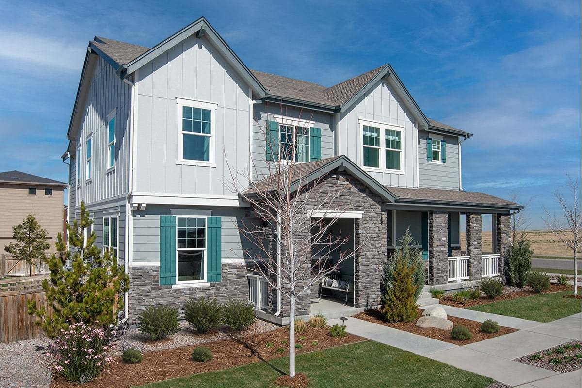 Plan 1429 Modeled - Painted Prairie Villas: Aurora, Colorado - KB Home