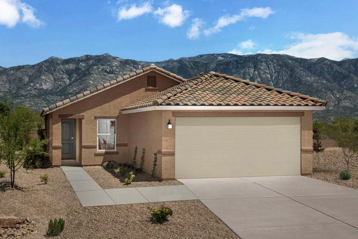 Plan 1465 Modeled - Wildflower Reserve: Tucson, Arizona - KB Home