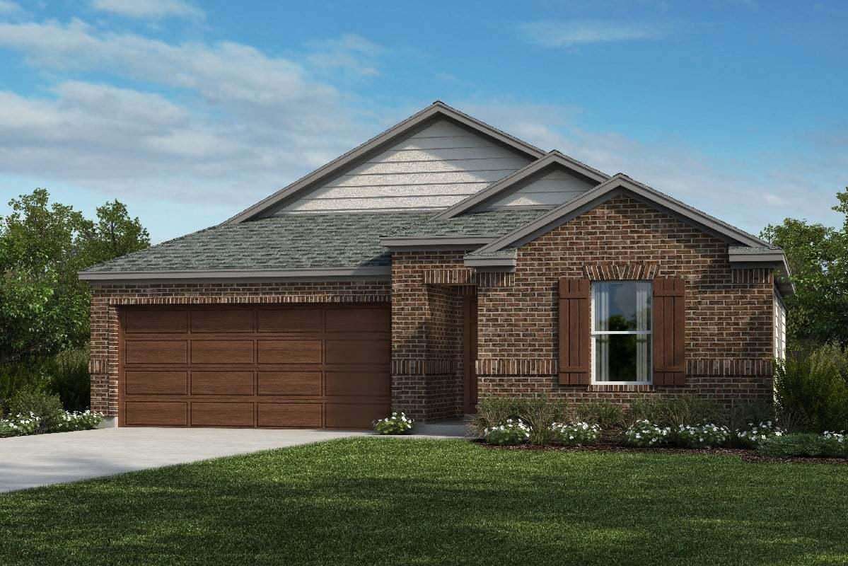 Plan 1491 - River Bluff: Leander, Texas - KB Home