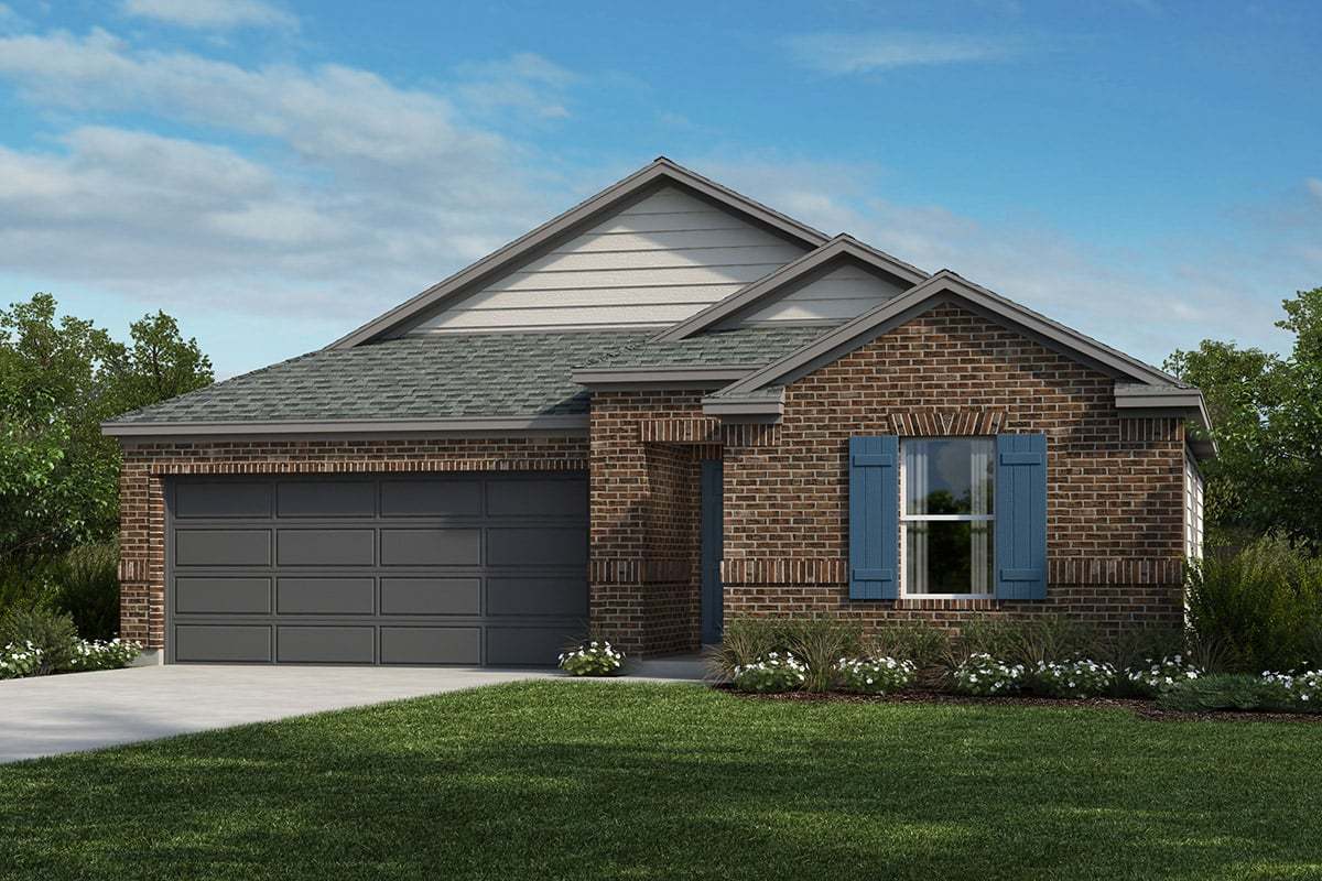 Plan 1491 - Hidden Trails: Belton, Texas - KB Home