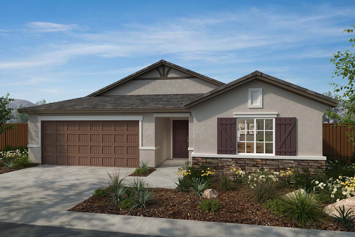 Plan 1384 - Parkside at Peach Avenue: Fresno, California - KB Home
