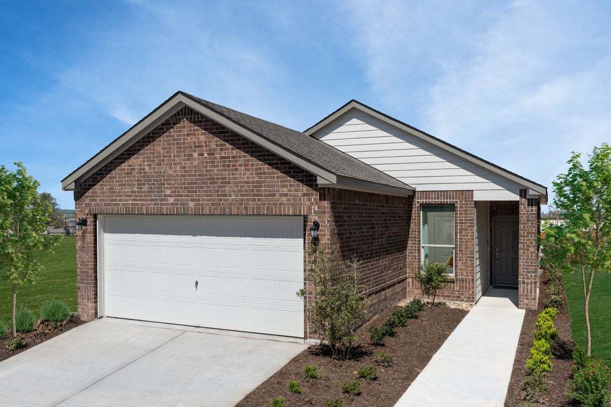 Plan 1360 Modeled - Creekside at Estancia: Austin, Texas - KB Home