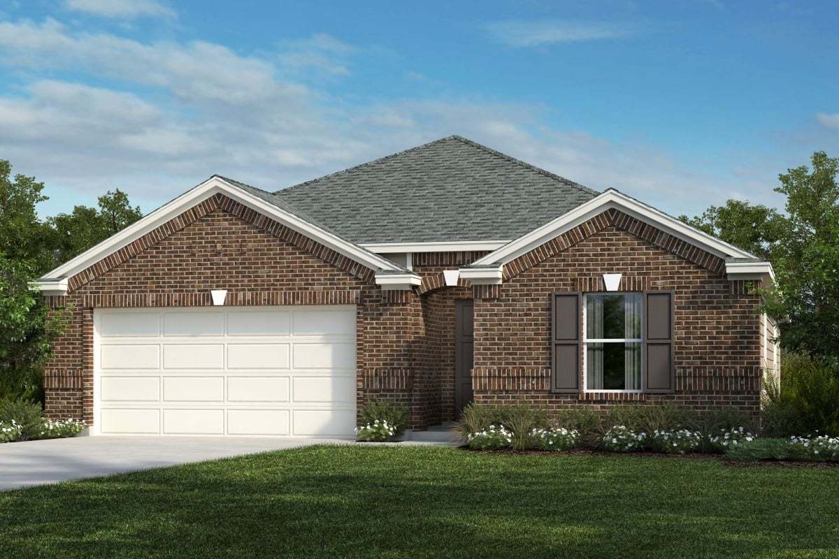 Plan 2003 - Mustang Valley: Manor, Texas - KB Home