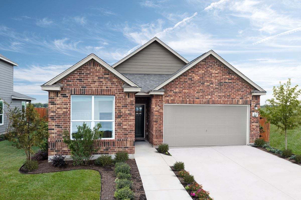 Plan 1655 - Stoney Chase: Del Valle, Texas - KB Home