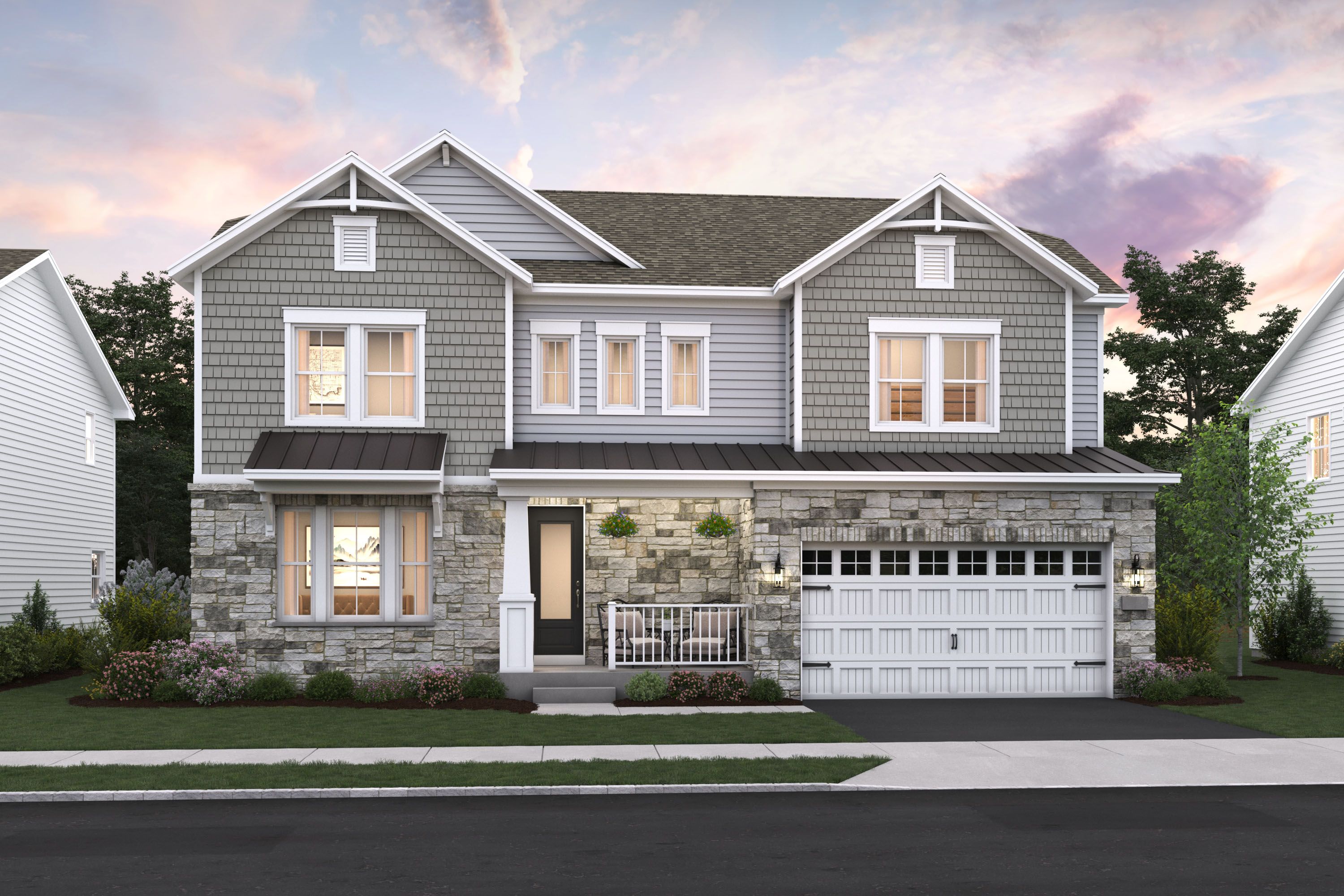 Canterbury - Country Woods at Neptune: Neptune, New Jersey - K. Hovnanian® Homes