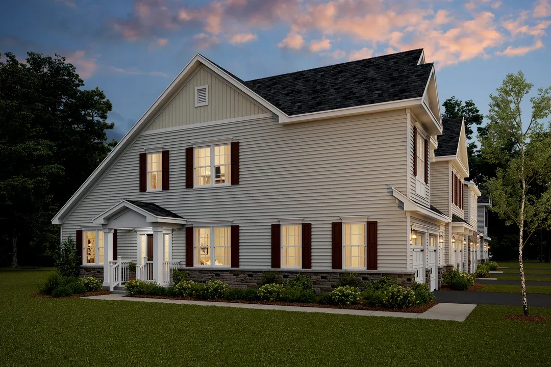 Downeaster - Townes at West Windsor: West Windsor Township, New Jersey - K. Hovnanian® Homes