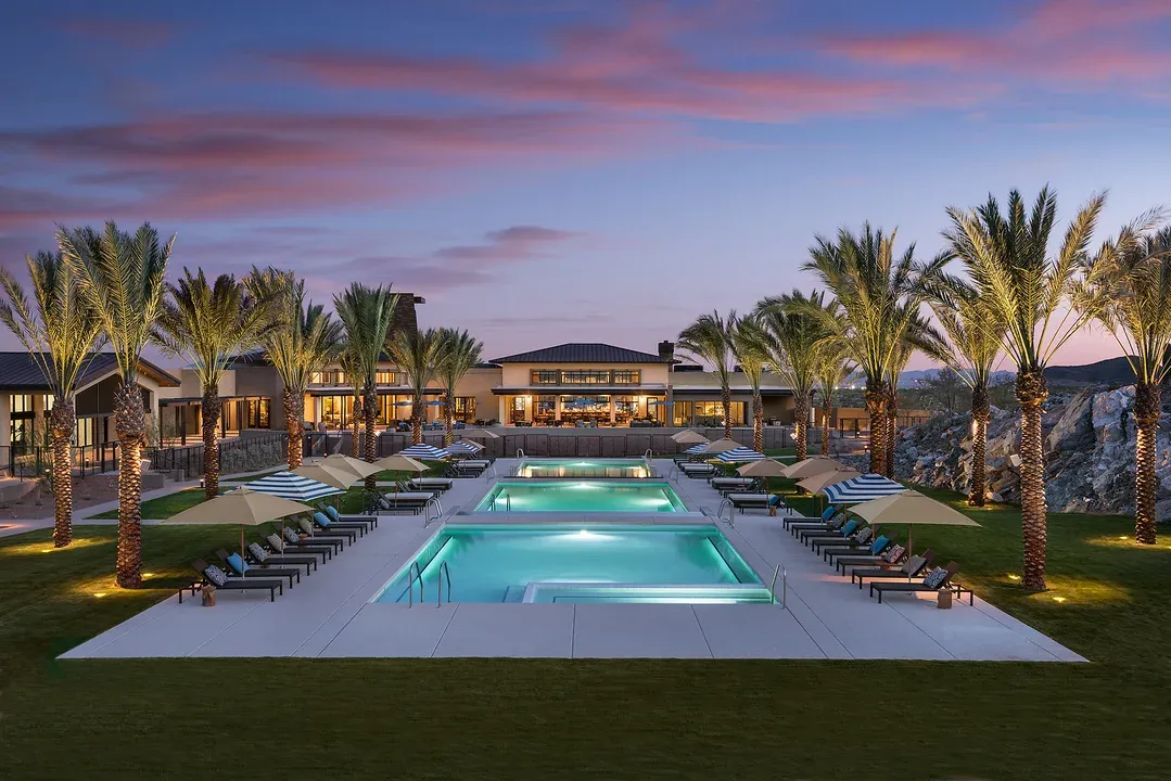 Pool at Dusk