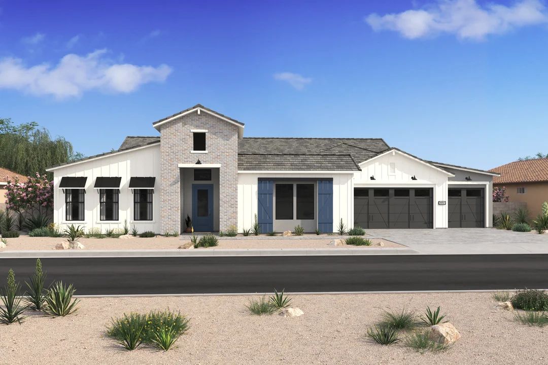 London Farmhouse W 3-Car Garage