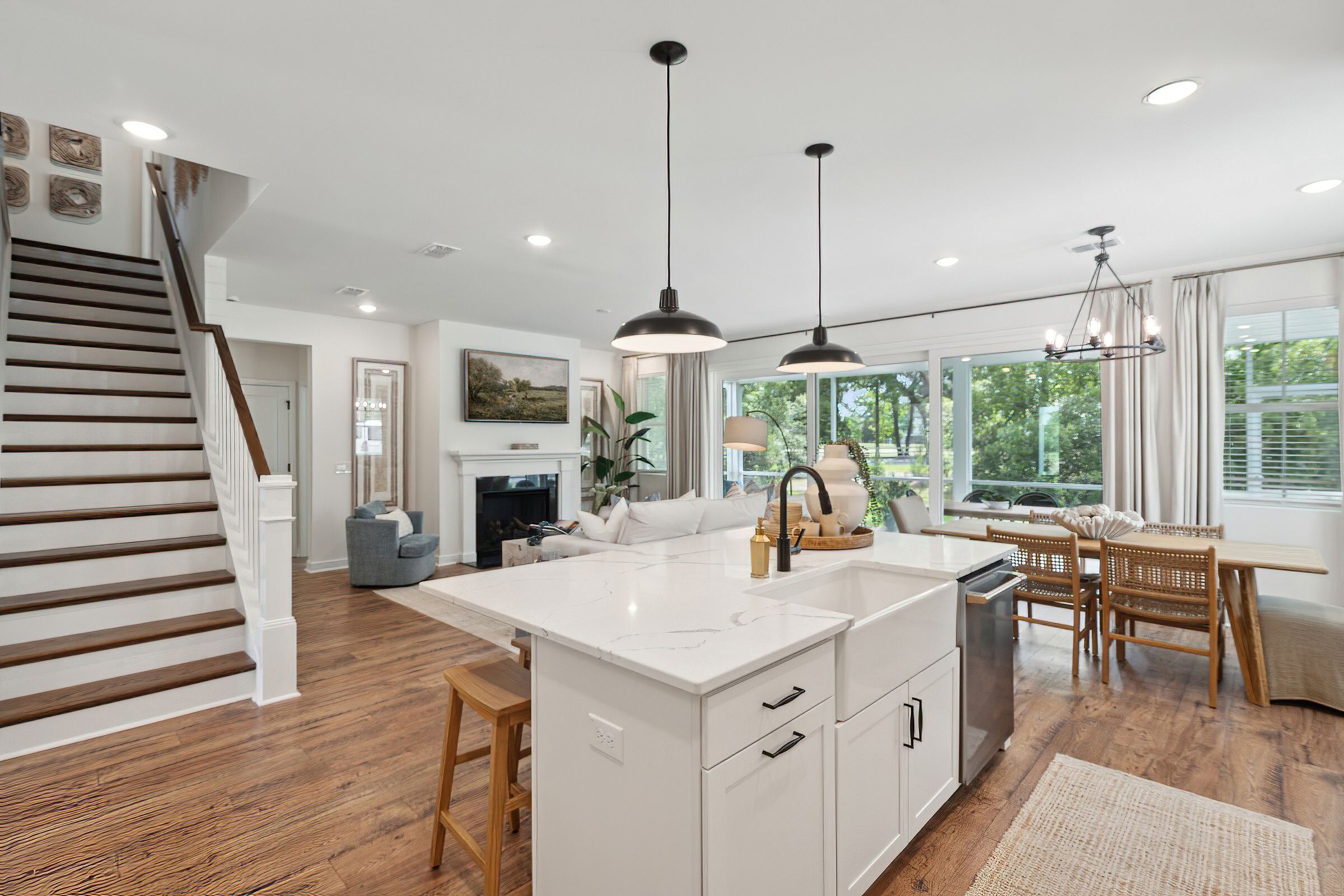 Open floorplan concept