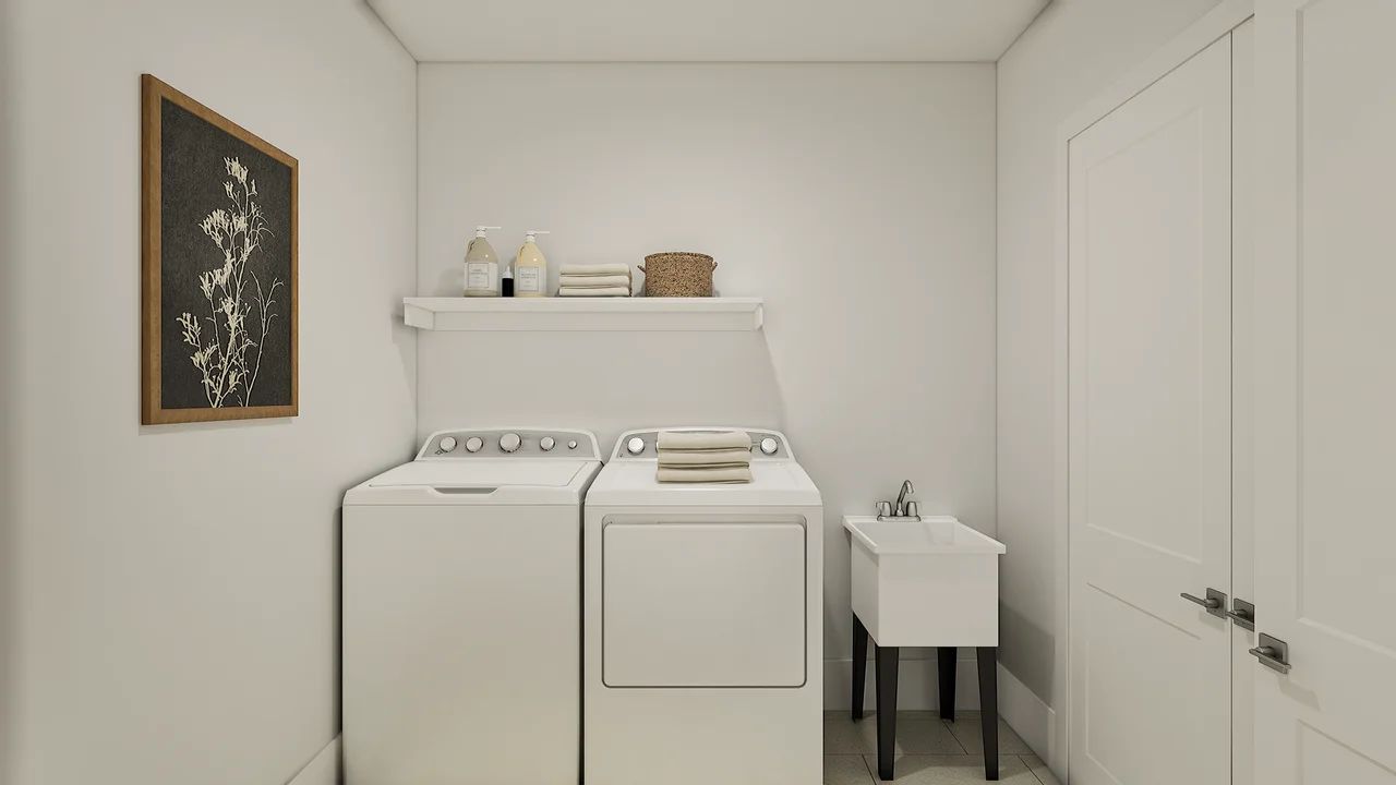 Laundry Room with Laundry Sink