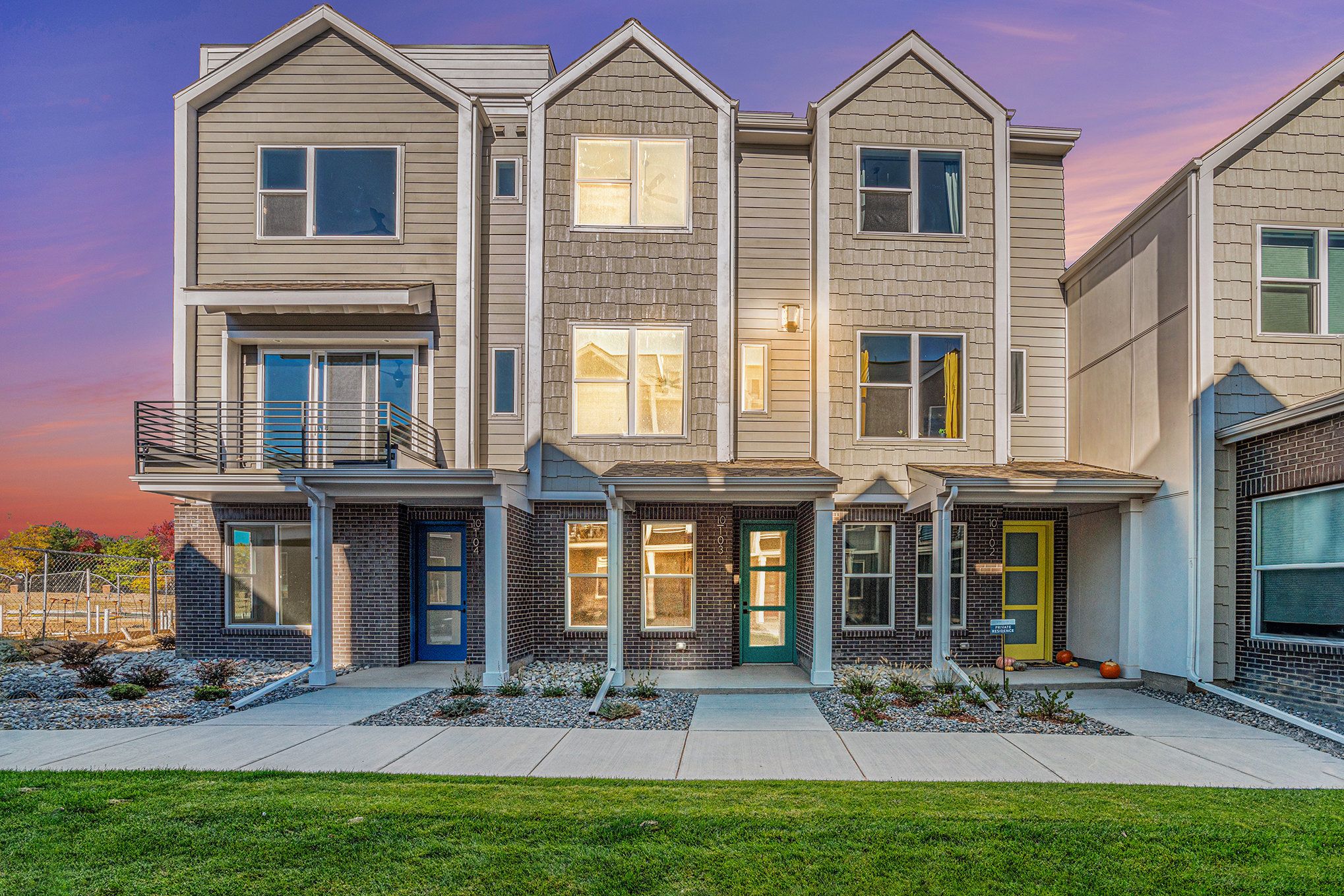 Plan A: Cityscape - Prelude at Tava Waters: Denver, Colorado - Koelbel Communities