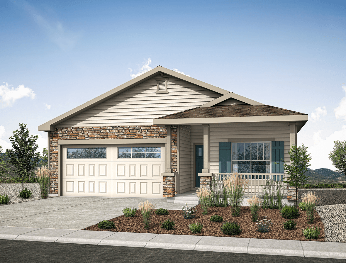 Rhyolite Ranch por Kauffman Homes en Denver Colorado
