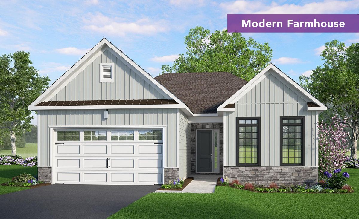 Garland I - LW - The Fields at Lafayette Way - Active Adult: Easton, New Jersey - Kay Builders