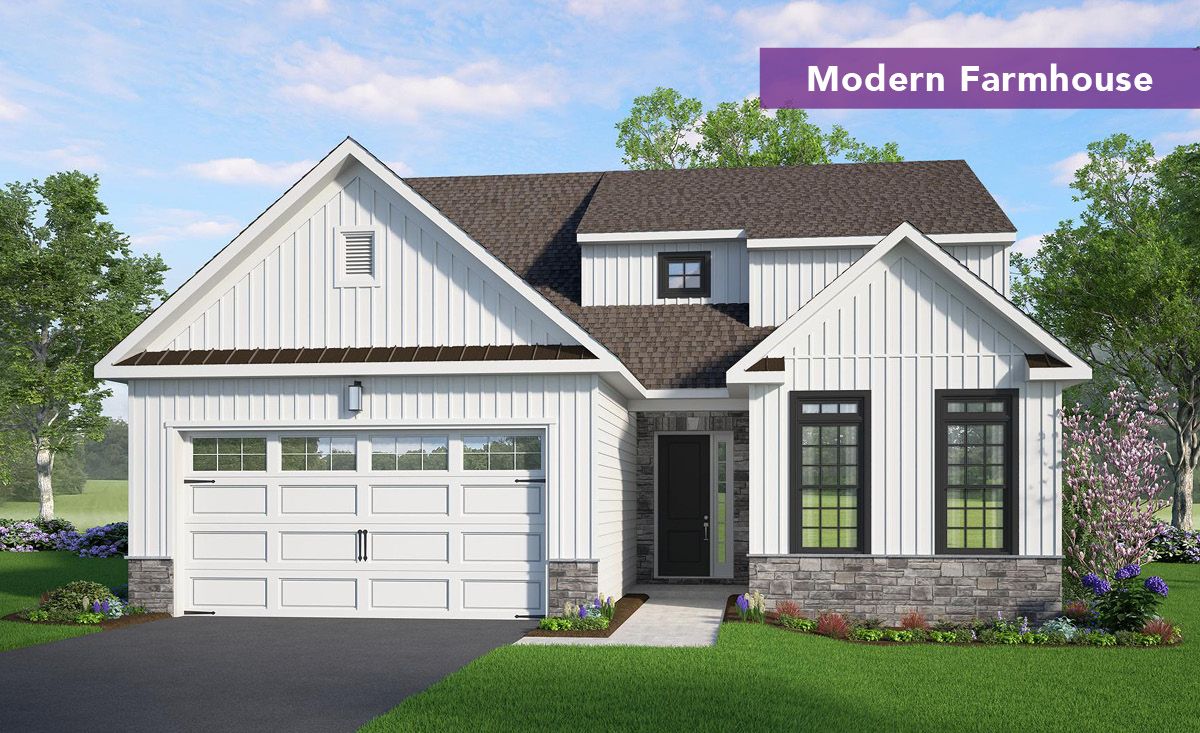 Garland II - LW - The Fields at Lafayette Way - Active Adult: Easton, New Jersey - Kay Builders