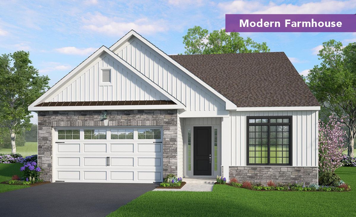 Mayfair II - LW - The Fields at Lafayette Way - Active Adult: Easton, New Jersey - Kay Builders