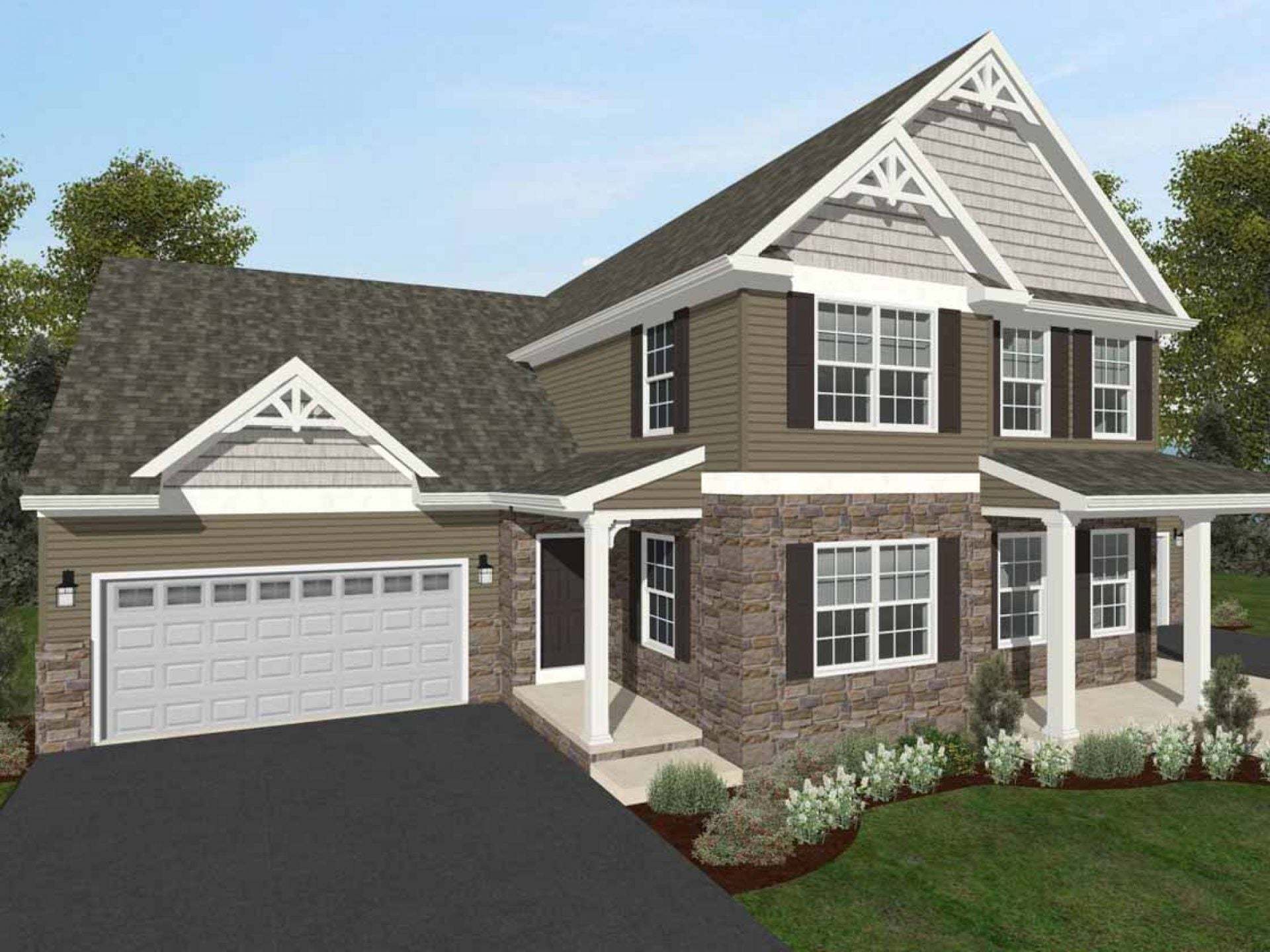 Crestwood - Somerford at Stoner Farm Carriage Homes: Lancaster, Pennsylvania - Keystone Custom Homes