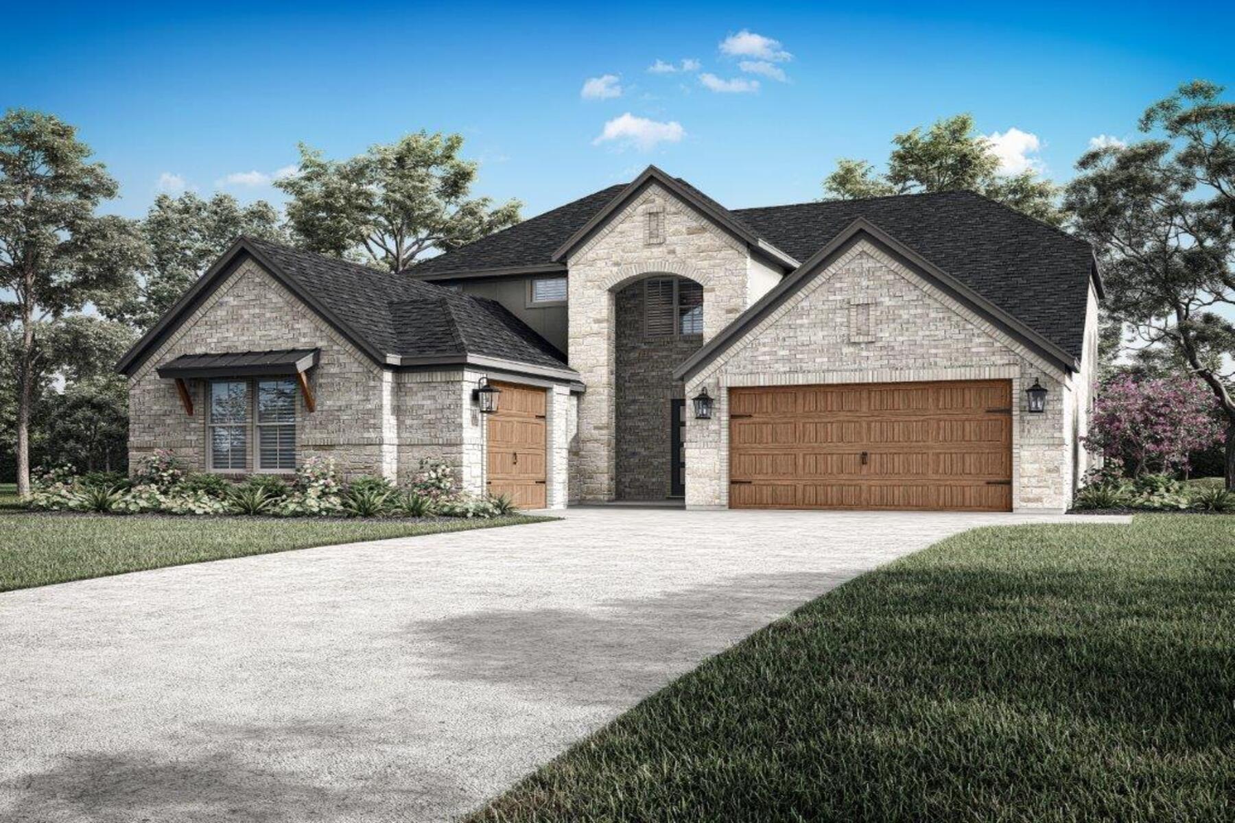 Colson Ranch por Terrata Homes en Austin Texas