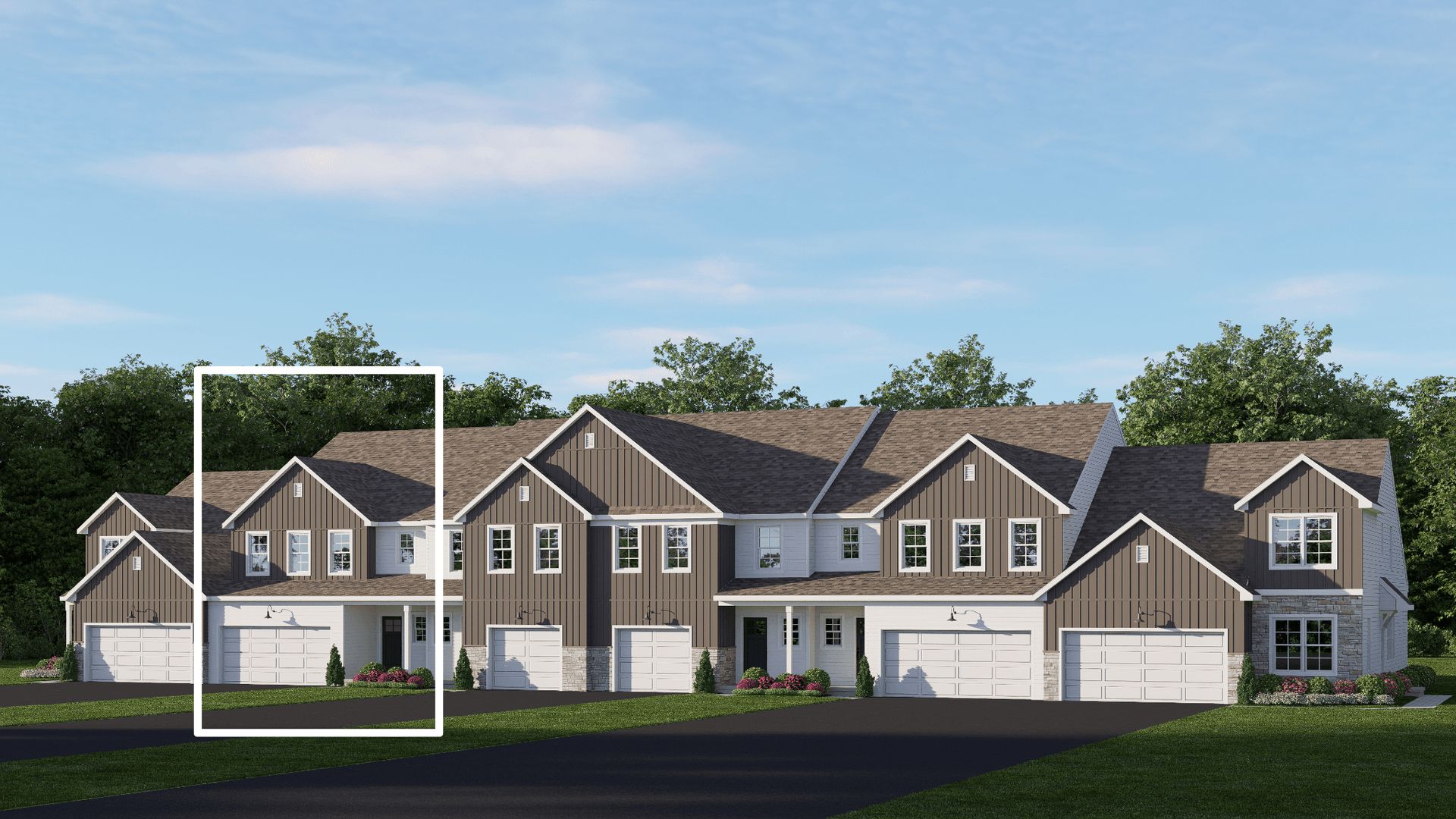 Mason - The Townes at Briar Creek: Harrisburg, Pennsylvania - Landmark Homes 