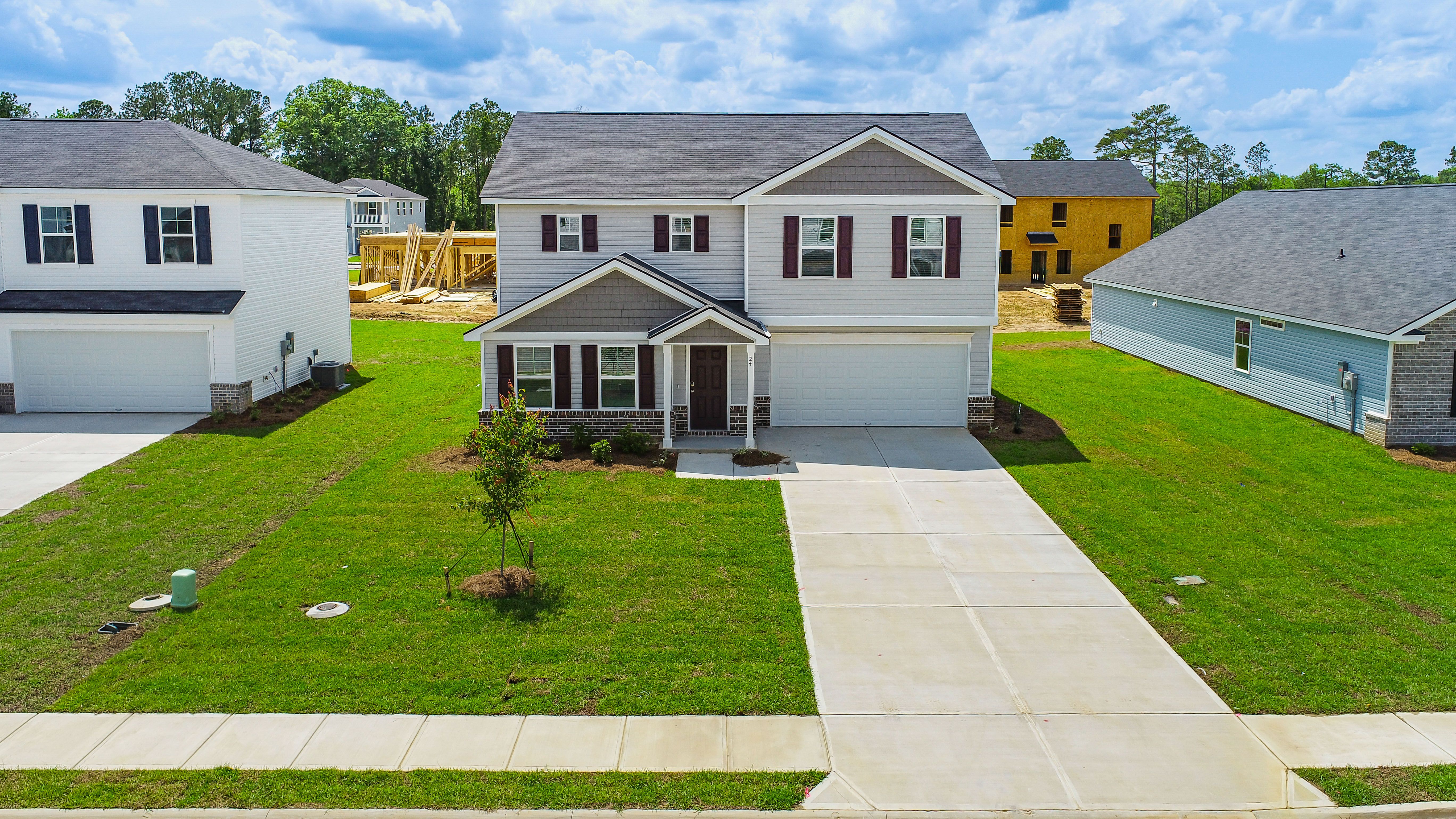 Bradley Point South por Landmark 24 Homes en Savannah Georgia