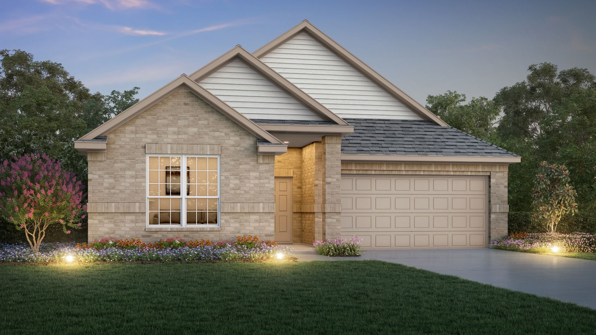 The Kirby - Rocky Creek Crossing: Crowley, Texas - Legend Homes