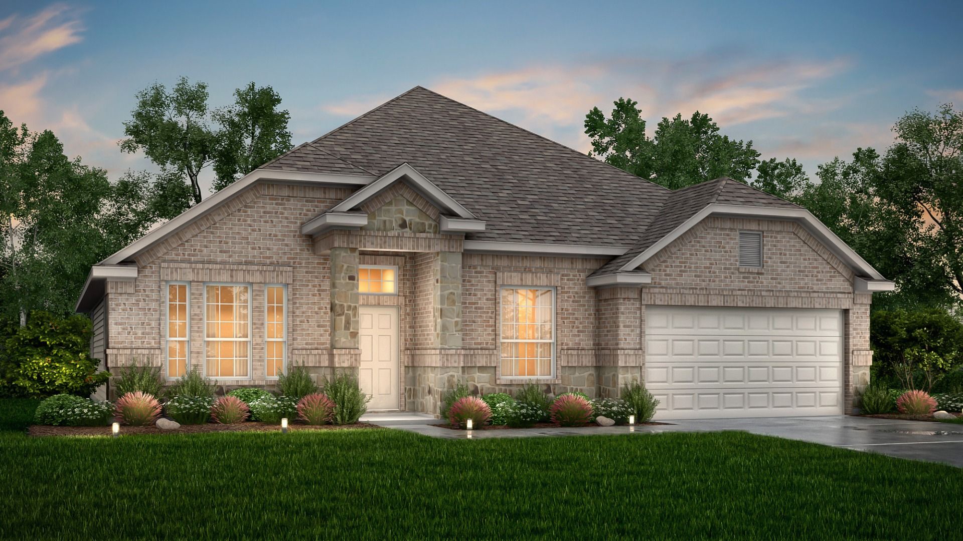 The Casey - Buffalo Crossing - Lake Conroe Area Homes: Montgomery, Texas - Legend Homes