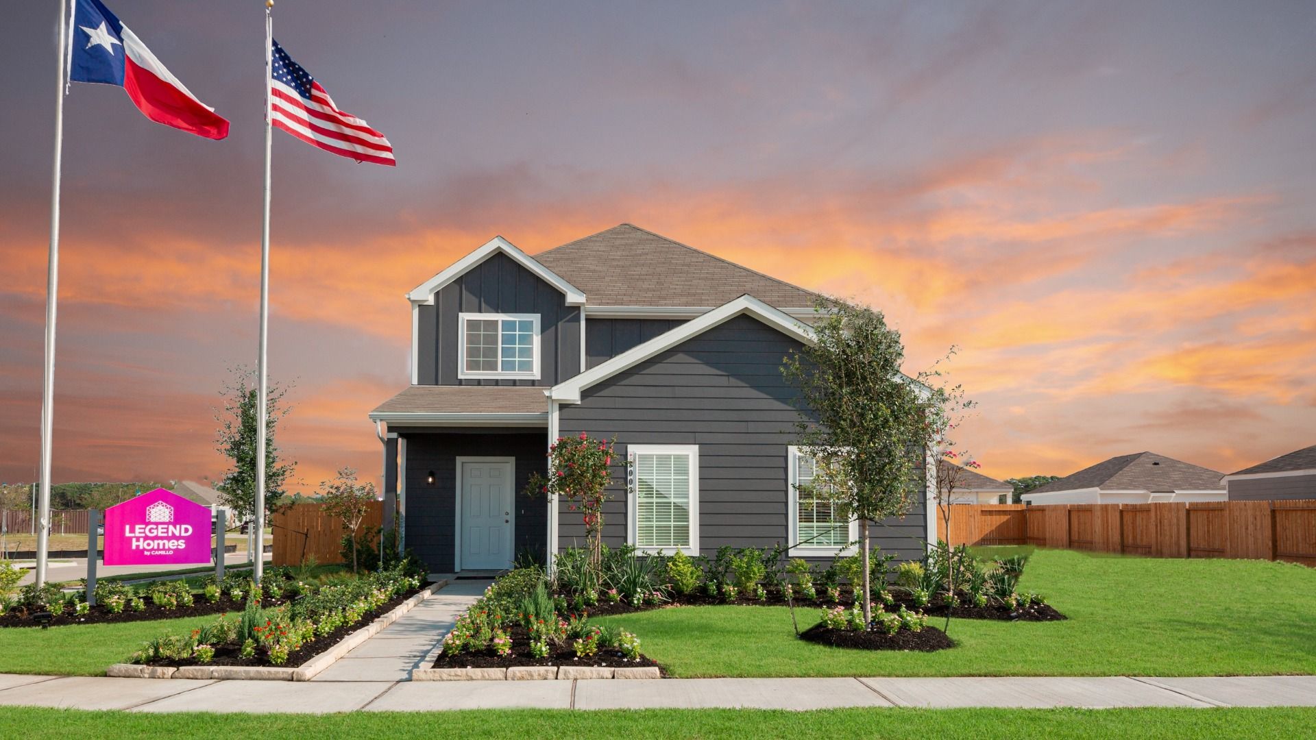 Wayside Village por Legend Homes en Houston Texas