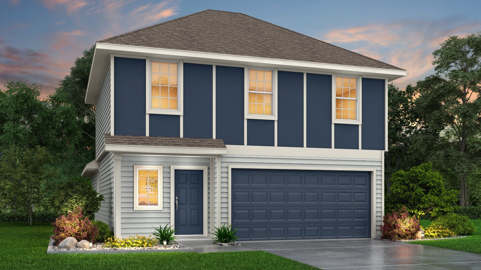 The Lakeland - Bammel Oaks: Houston, Texas - Legend Homes