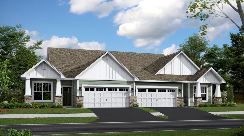 Aspen - Tavera - Twinhome Collection: Corcoran, Minnesota - Lennar