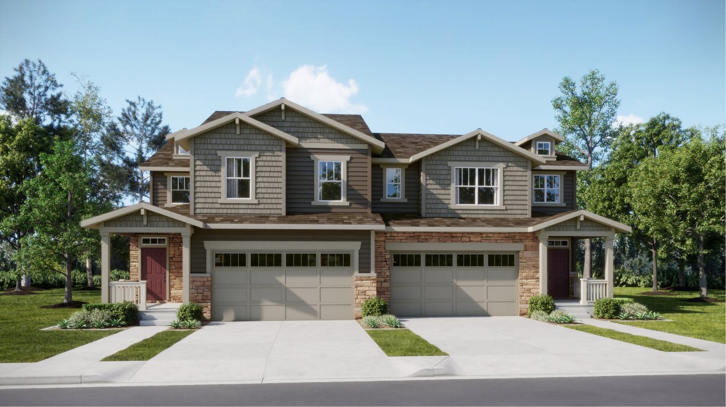 Plateau - Parterre - Paired Homes: Thornton, Colorado - Lennar