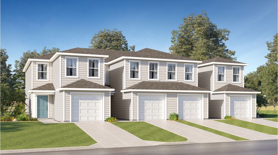 LUNA - Oak Hill Village Townhomes: Jacksonville, Florida - Lennar
