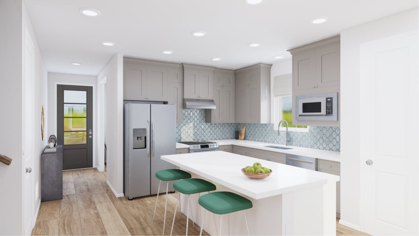 Thornton - The Trails - Bristol & Coastline Collections: New Caney, Texas - Village Builders